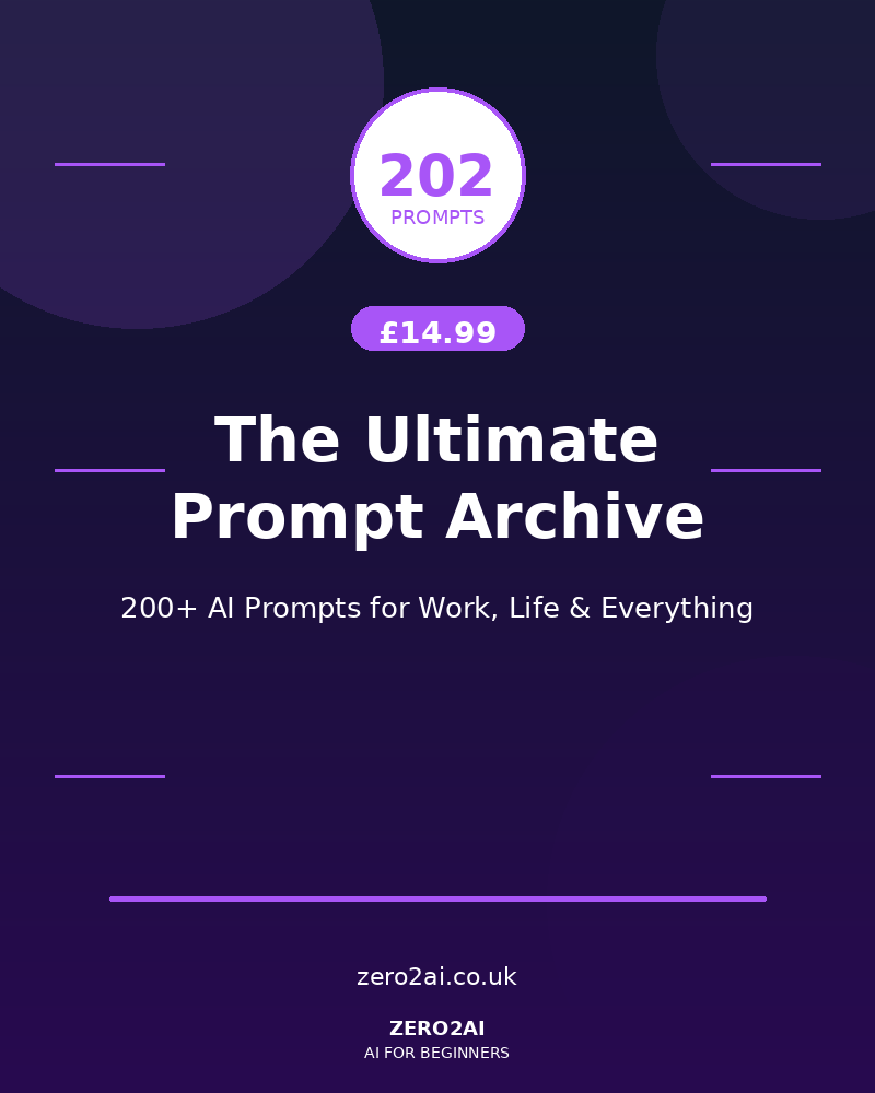 The Ultimate Prompt Archive - cover