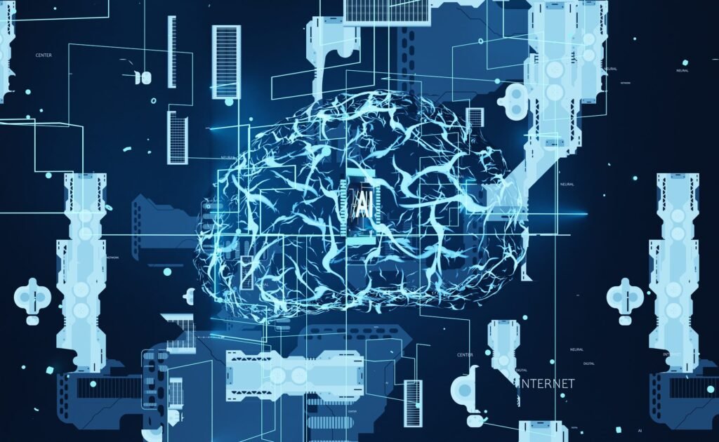 AI technology illustration for Zero2AI blog