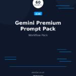 Gemini Premium Prompt & Workflow Pack - cover