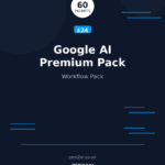 Google AI Premium Prompt & Workflow Pack - cover