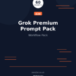 Grok Premium Prompt & Workflow Pack - cover